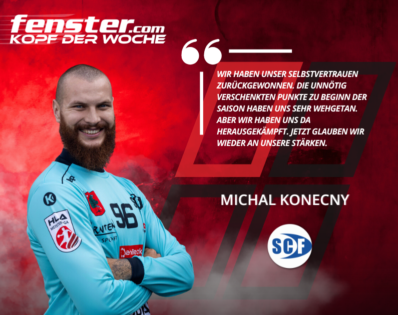 fenster.com Kopf der Woche ist Michal Konecny