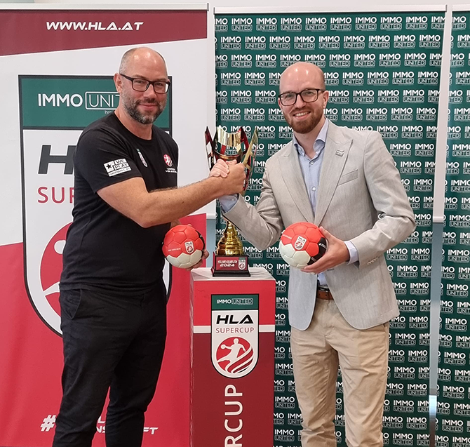 IMMOunited ist neuer Naming-Right-Partner des HLA SUPERCUPS!