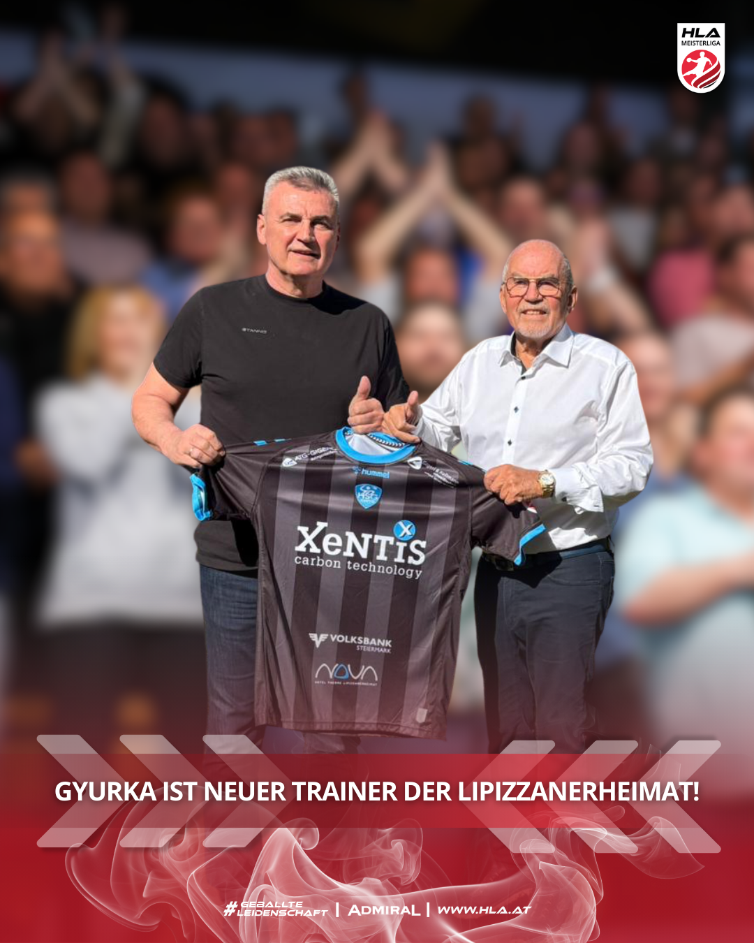 János Gyurka ist neuer Trainer des Lipizzanerheimat