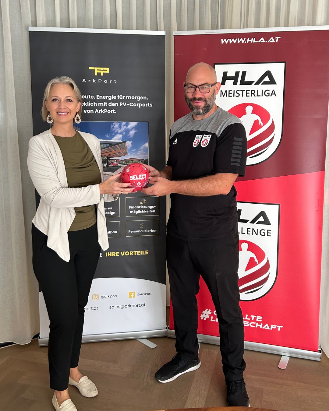 HLA und ArkPort setzen gemeinsame Schritte  für die Zukunft des Handballs 