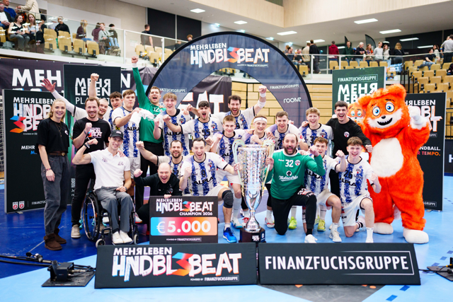 ALPLA HC Hard krönt sich zum Premierensieger des MEHЯ LEBEN HNDBL3BEAT powered by Finanzfuchsgruppe 