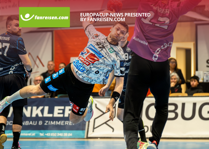 Rückspiel von Schwaz und FIVERS im EHF European Cup